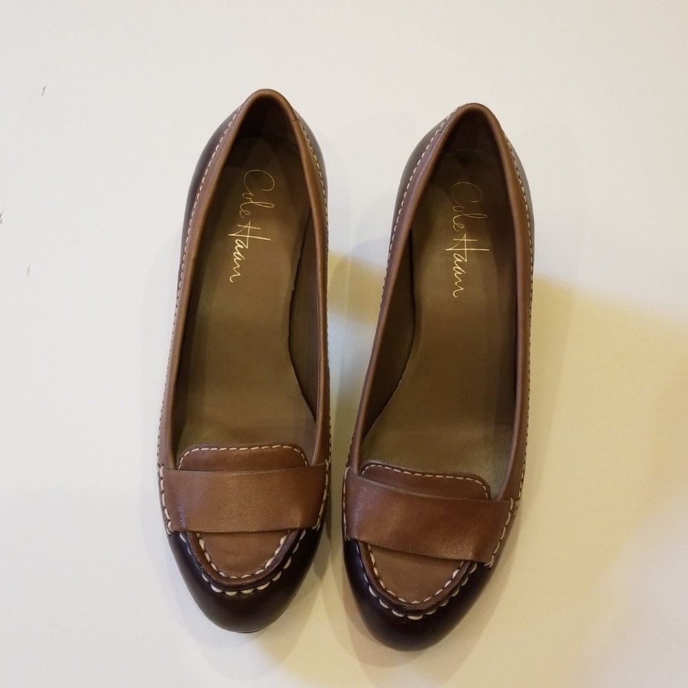 Brown Cole Haan Heels Sz 6 B